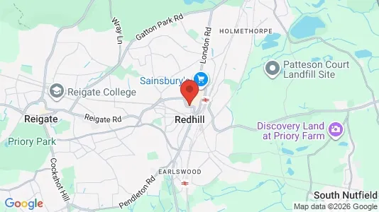 Office spaces for rent i Redhill - Surrey - Photo from Google Street View