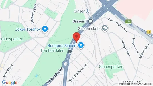 Gewerbeflächen zur Miete i Oslo Grünerløkka - kort over placeringen