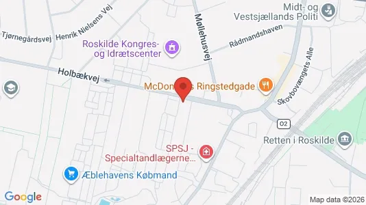 Lokaler til leje i Roskilde - Foto fra Google Street View
