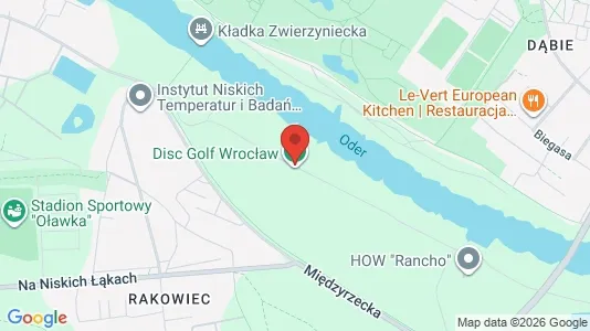 Office spaces for rent i Wrocław - kort over placeringen