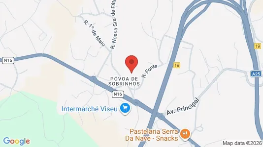 Gewerbeflächen zur Miete i Viseu – Foto von Google Street View