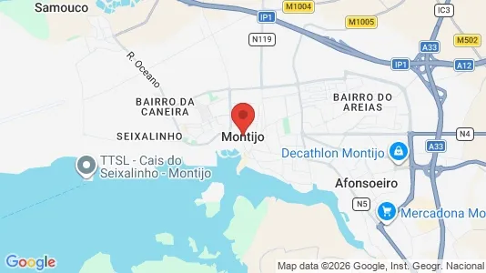 Butikklokaler til leie i Montijo – Bilde fra Google Street View