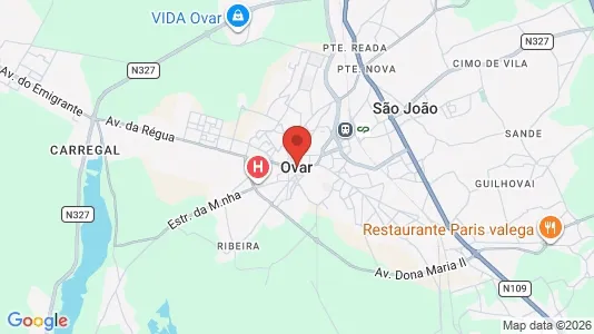 Shops for rent i Ovar - Photo from Google Street View