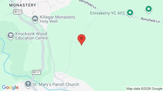 Commercial properties for rent i Enniskerry - kort over placeringen