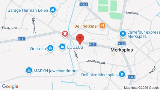 Commercial properties for rent i Merksplas - Photo from Google Street View