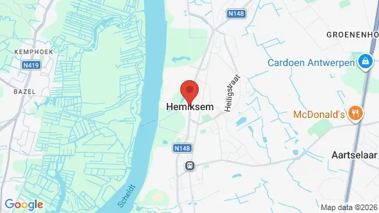 Gewerbeflächen zur Miete i Hemiksem – Foto von Google Street View