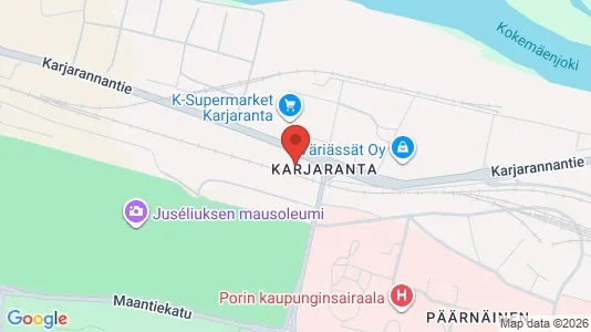 Industrilokaler för uthyrning i Björneborg – Foto från Google Street View