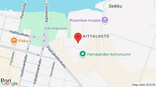 Industrilokaler för uthyrning i Björneborg – Foto från Google Street View