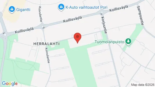 Industrilokaler för uthyrning i Björneborg – Foto från Google Street View