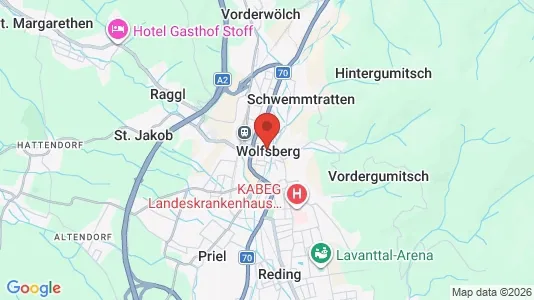 Lager zur Miete i Wolfsberg – Foto von Google Street View