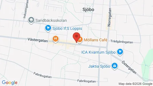Lokaler til leje i Sjöbo - Foto fra Google Street View
