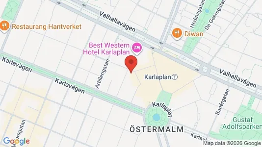 Büros zur Miete i Östermalm – Foto von Google Street View