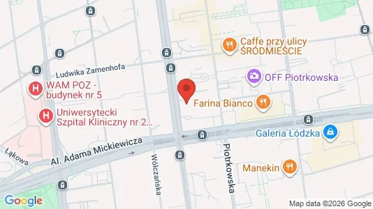 Kantorruimte te huur i Łódź - Foto uit Google Street View