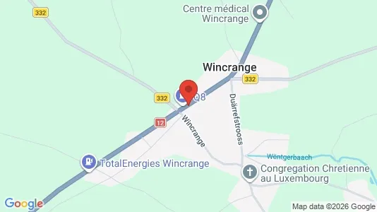 Kontorlokaler til leje i Wincrange - Foto fra Google Street View