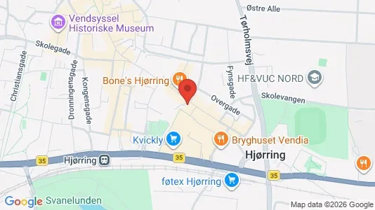 Commercial properties for rent i Hjørring - Photo from Google Street View