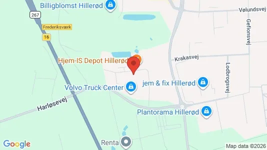 Commercial properties for rent i Hillerød - Photo from Google Street View