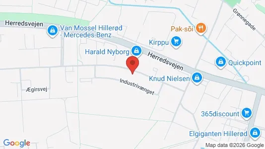 Commercial properties for rent i Hillerød - Photo from Google Street View