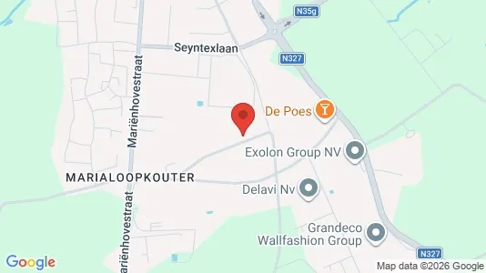 Lager til leie i Tielt – Bilde fra Google Street View