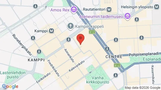 Büros zur Miete i Helsinki Eteläinen - kort over placeringen