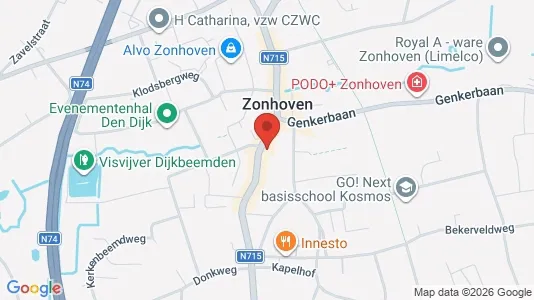 Gewerbeflächen zum Kauf i Zonhoven – Foto von Google Street View