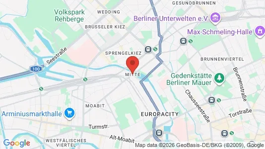 Toimistotilat Vuokrattavana i Berlin Mitte - Kuva Google Street Viewstä