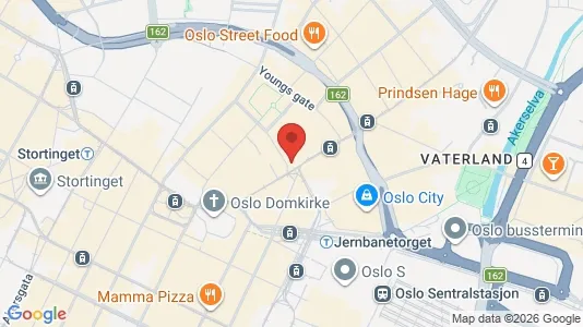 Kontorer til leie i Oslo Sentrum – Bilde fra Google Street View