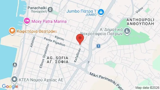 Kontorlokaler til leje i Patras - Foto fra Google Street View