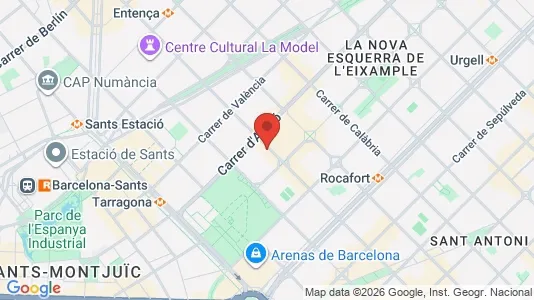 Espacios de oficina En alquiler i Barcelona Eixample - Foto de Google Street View