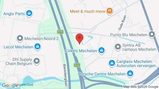 Office spaces for rent i Mechelen - kort over placeringen