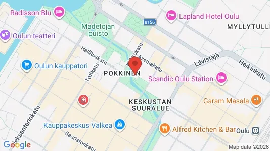 Företagslokaler för uthyrning i Uleåborg – Foto från Google Street View