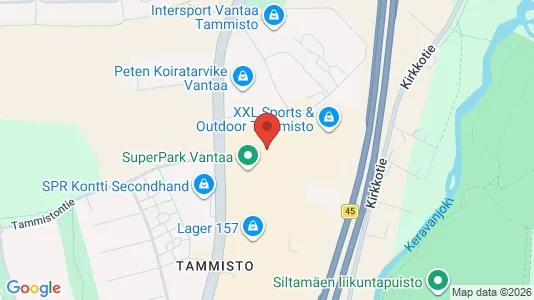 Lager til leie i Vantaa – Bilde fra Google Street View