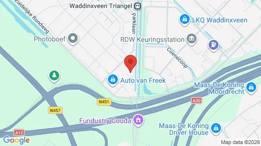 Commercial properties for rent i Waddinxveen - Photo from Google Street View