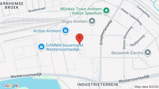 Gewerbeflächen zur Miete i Arnhem – Foto von Google Street View