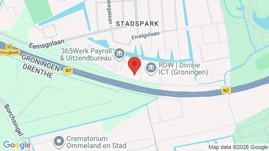 Kantorruimte te huur i Groningen - Foto uit Google Street View