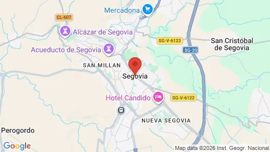 Commercial properties for rent i Segovia - Photo from Google Street View
