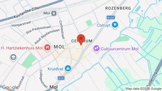 Lokaler til leie i Mol – Bilde fra Google Street View