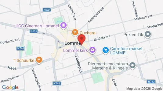 Gewerbeflächen zur Miete i Lommel – Foto von Google Street View