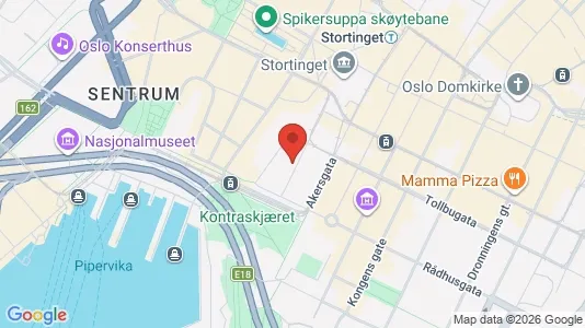 Bedrijfsruimtes te huur i Oslo Sentrum - Foto uit Google Street View