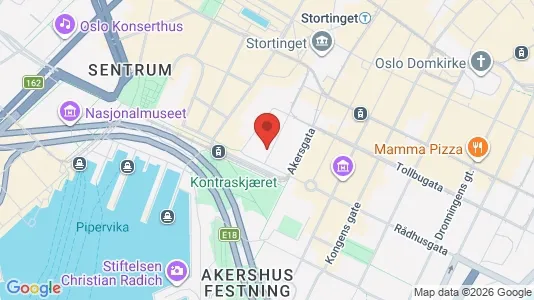 Kontorer til leie i Oslo Sentrum – Bilde fra Google Street View