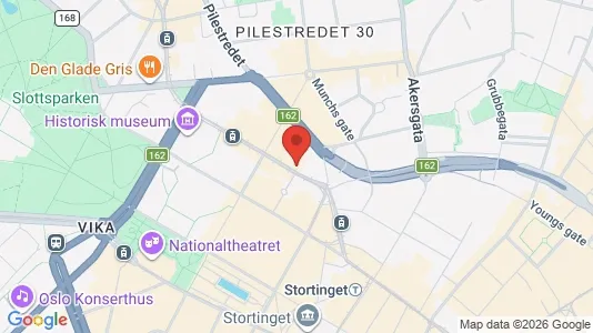 Kontorer til leie i Oslo Sentrum – Bilde fra Google Street View