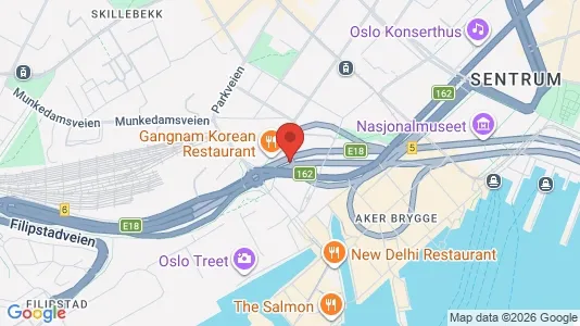 Kontorlokaler til leje i Oslo Frogner - Foto fra Google Street View