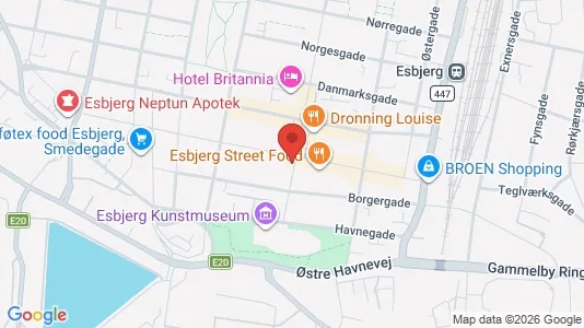 Lokaler til leie i Esbjerg – Bilde fra Google Street View
