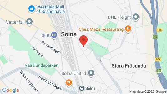 Kontorlokaler til leje i Solna - Foto fra Google Street View