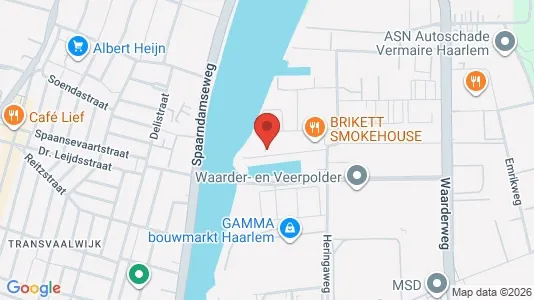 Liikekiinteistöt Vuokrattavana i Haarlem - Kuva Google Street Viewstä
