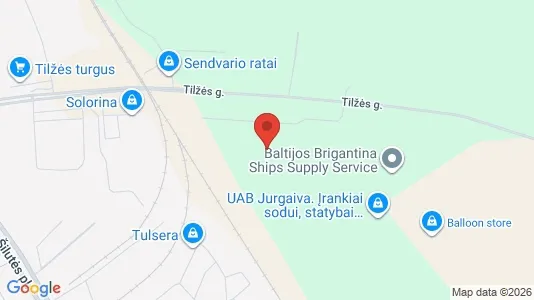 Bedrijfsruimtes te huur i Klaipėda - Foto uit Google Street View