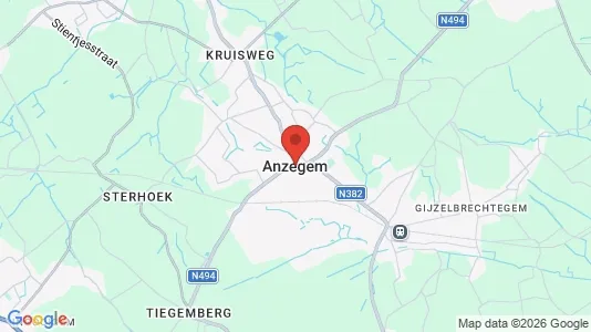Büros zur Miete i Anzegem – Foto von Google Street View