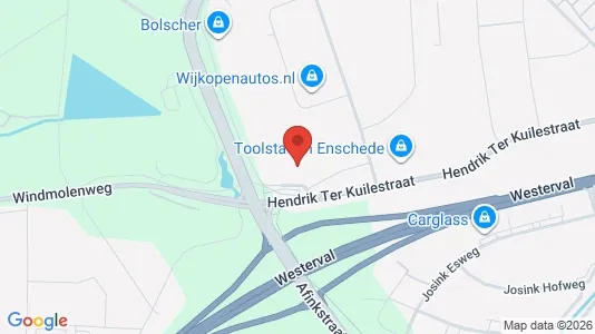 Werkstätte zur Miete i Enschede – Foto von Google Street View