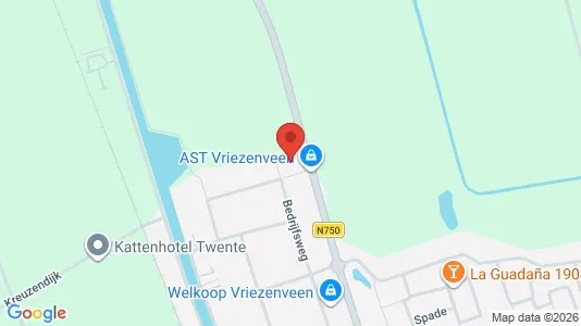 Værkstedslokaler til leje i Twenterand - Foto fra Google Street View