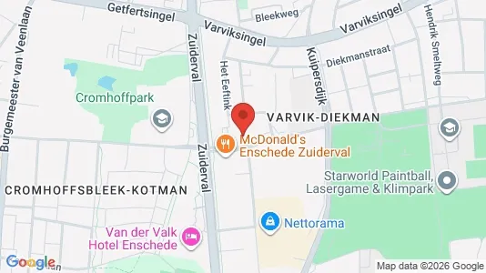 Kontorlokaler til leje i Enschede - Foto fra Google Street View