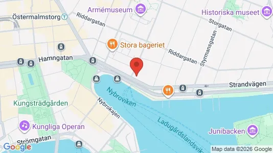 Büros zur Miete i Östermalm – Foto von Google Street View